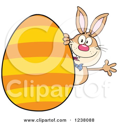 450x470 Royalty Free (Rf) Clipart Illustration Of A Goofy White Rabbit