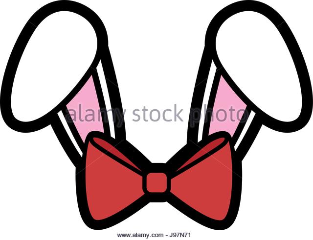 640x492 Easter Bunny Hat Stock Vector Images