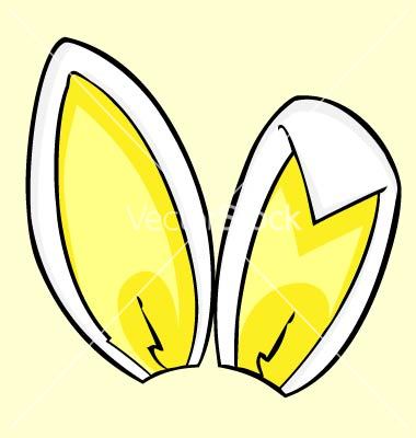 380x400 Rabbit Ear Clipart