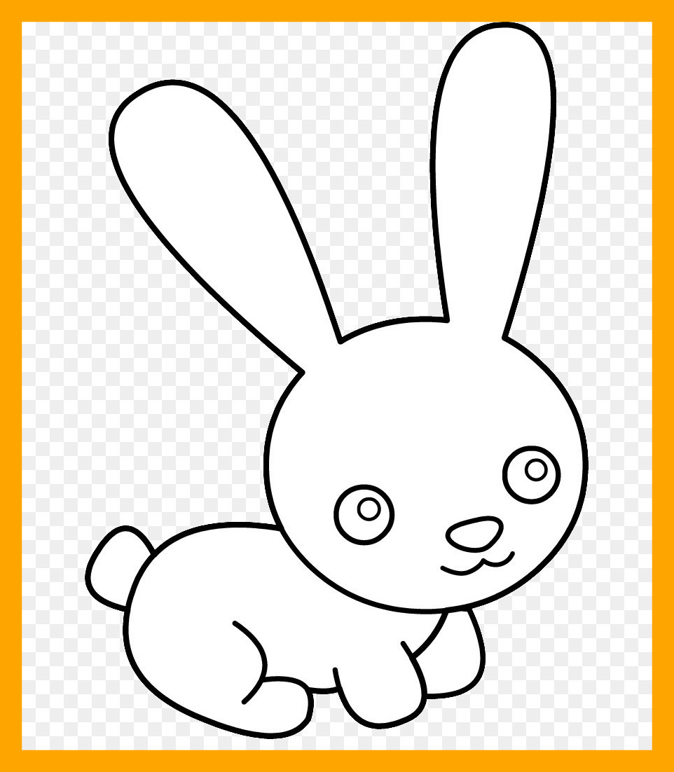 962x1102 Amazing Easter Bunny Hare Rabbit Clip Art Clipart Png Pic Of Line