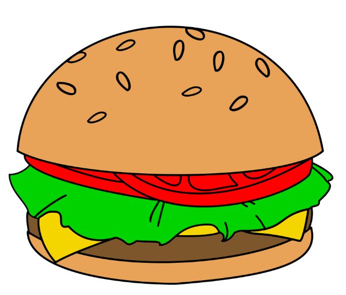 675x577 Burger Borders Clip Art Holy Images