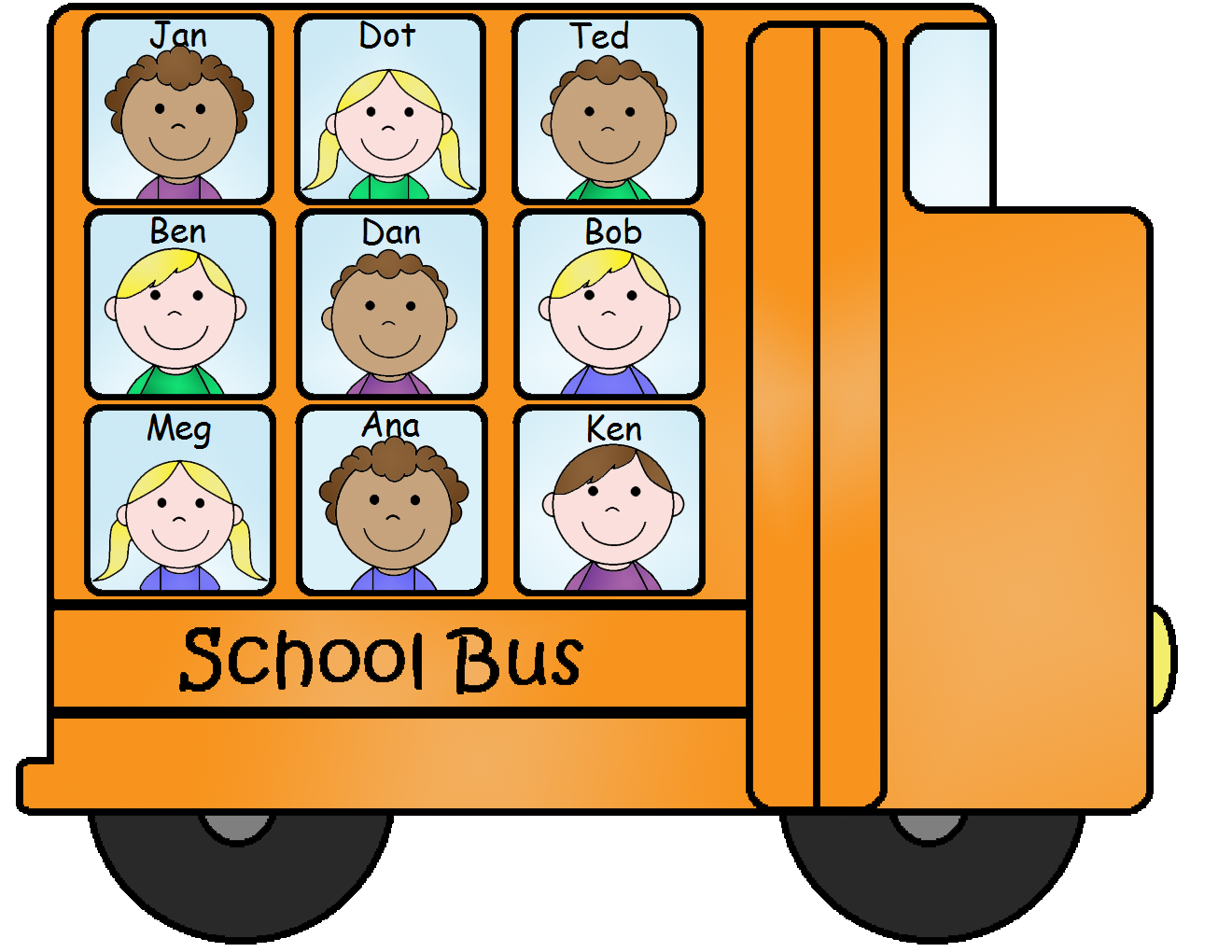 1320x1020 School Bus Clipart Images, Photo And Pictures