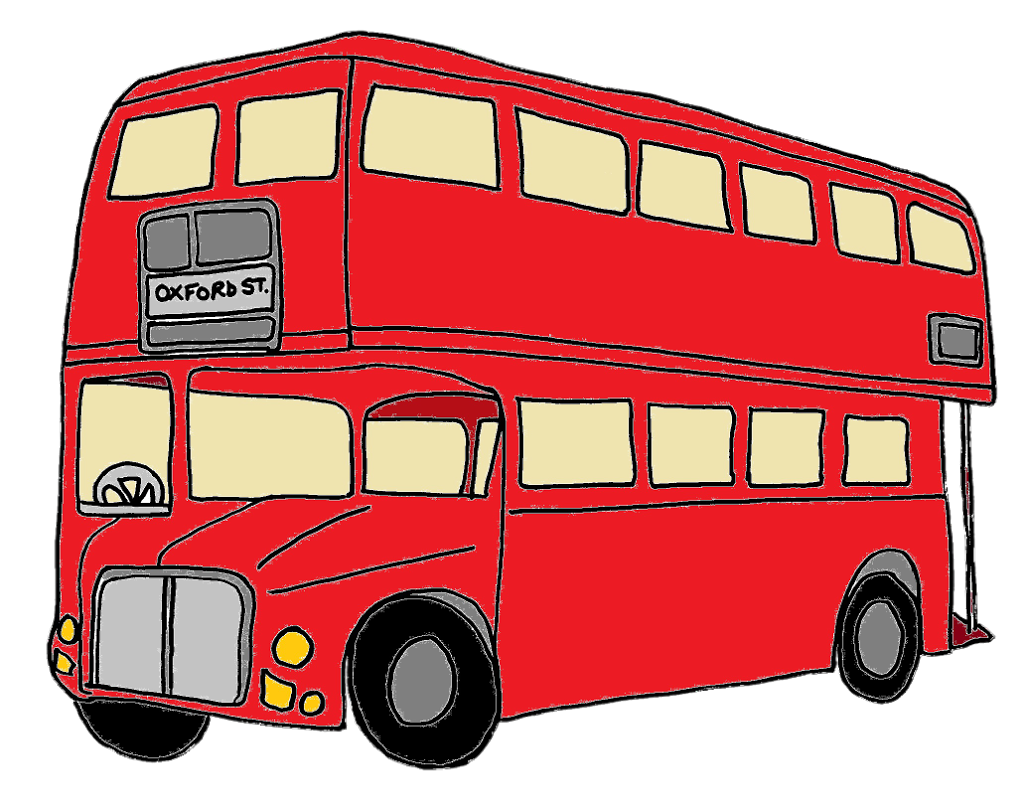 1024x803 Bus Clip Art