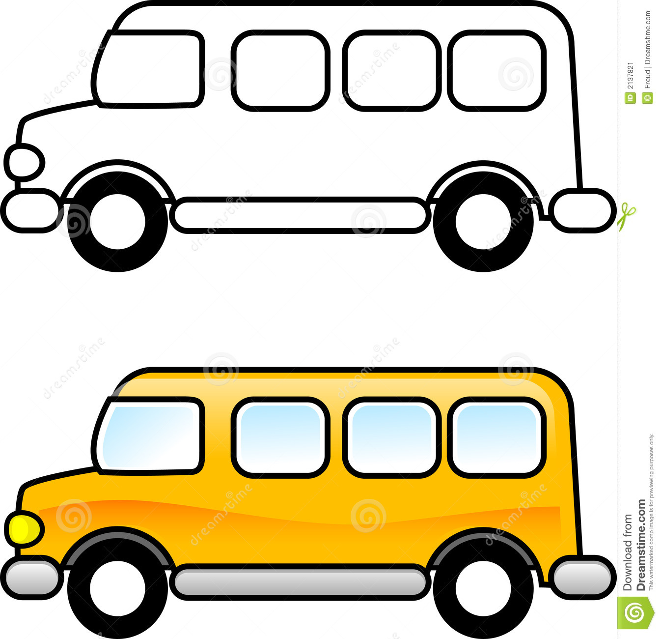 1346x1300 Clip Art Clip Art Of Bus