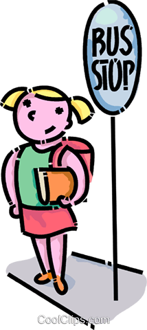 214x480 School Girl Waiting