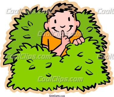 375x321 Hiding Clipart