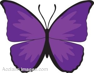 300x233 Free Cartoon Butterfly Clipart Clipartpig