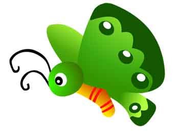 350x263 Green Butterfly Clipart Clipart Panda