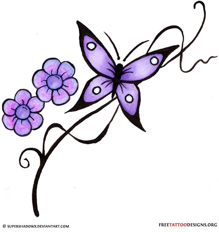 697x740 Clip Art 1977 Best Images About Butterfly Tattoos On Afumrrb