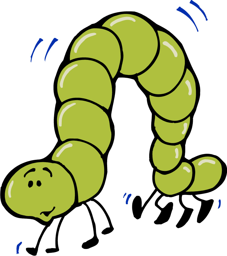 750x846 Inchworm Clipart