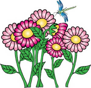 300x290 Butterfly Flower Clip Art Clipart Panda