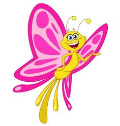 236x248 Cute Butterfly Cartoon Clip Art Images On A Transparent Background