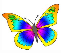 236x205 Butterfly Clip Art