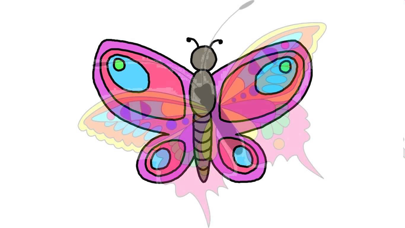1366x768 Butterfly Clipart