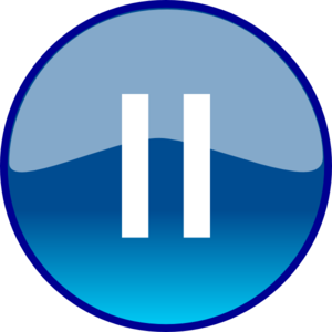 300x300 Clip Art Pause Button Clip Art At Clker Kyorz5