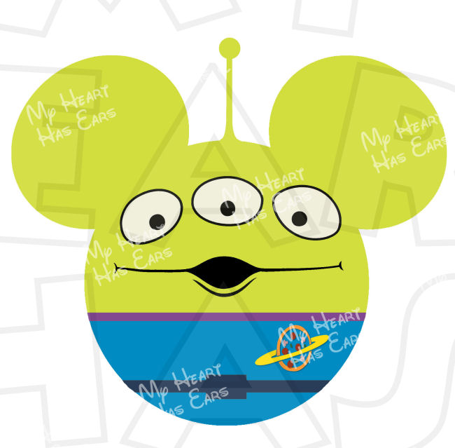 650x639 Alien Clipart Toy Story Character