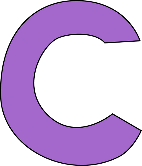 471x550 Purple Letter C Clip Art Image Clipart Panda