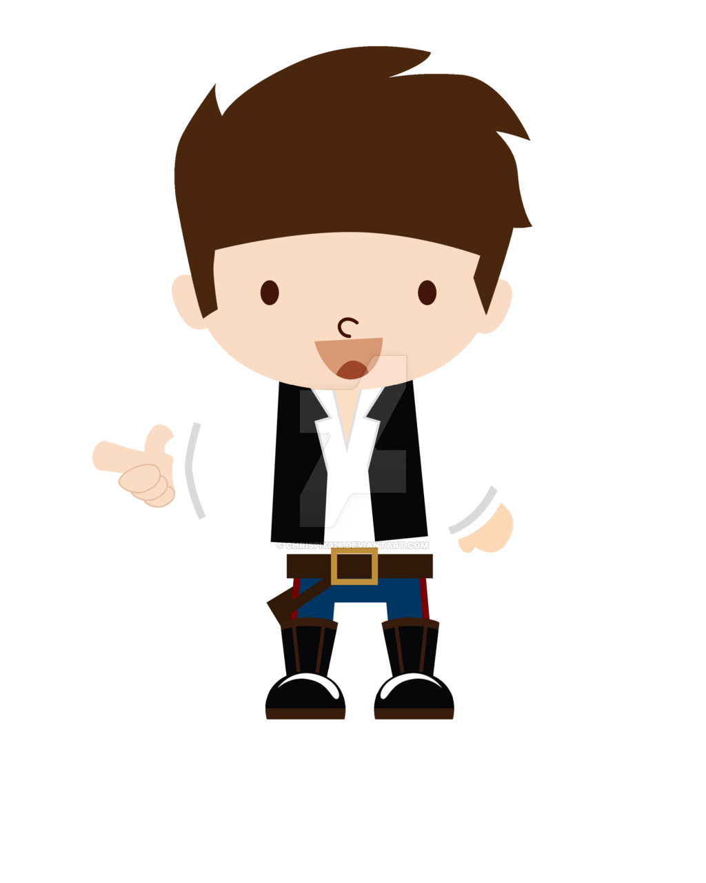1024x1280 Han Solo Clipart
