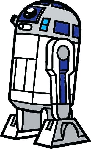 306x500 R2d2 Clip Art R2d2 Clipart Free Download