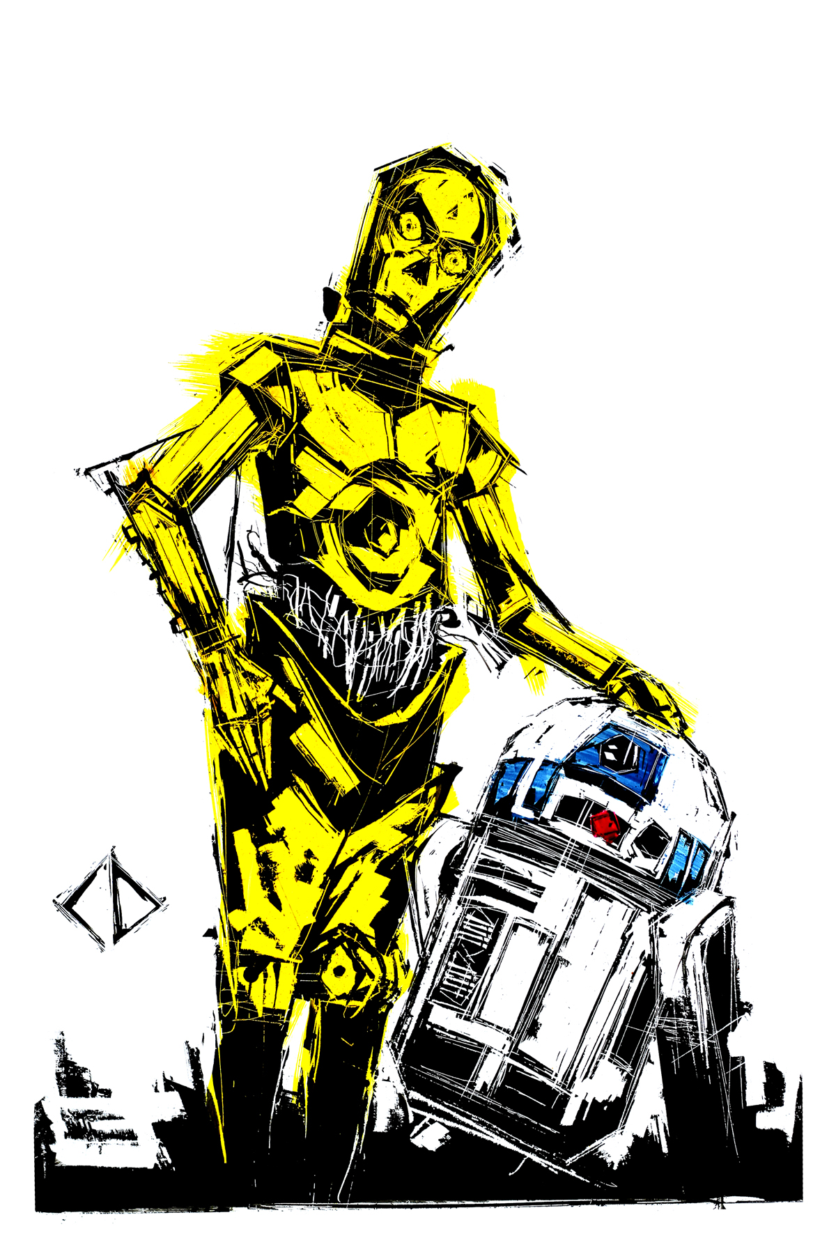 1200x1800 The Art Of Cj Draden C3po And R2d2 Online Store Powered By