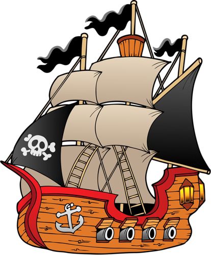 414x500 42 Best Ship Clip Art Images On Sailing Ships, Party