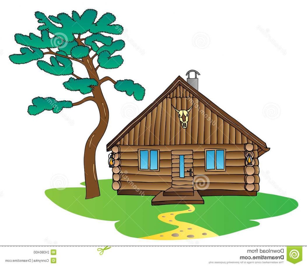 1053x915 Cabin Clipart