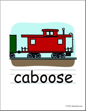 304x392 Clip Art Basic Words Caboose Clipart Panda