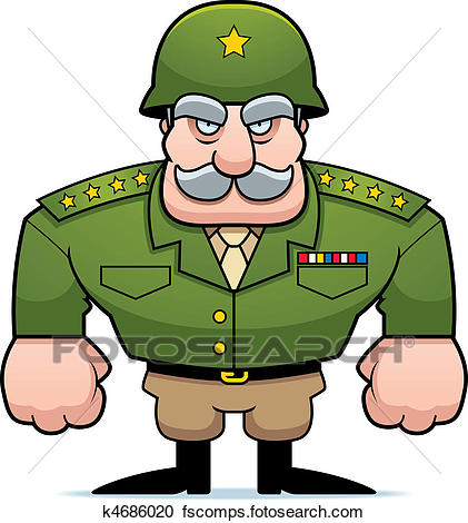 421x470 Military Leader Clipart