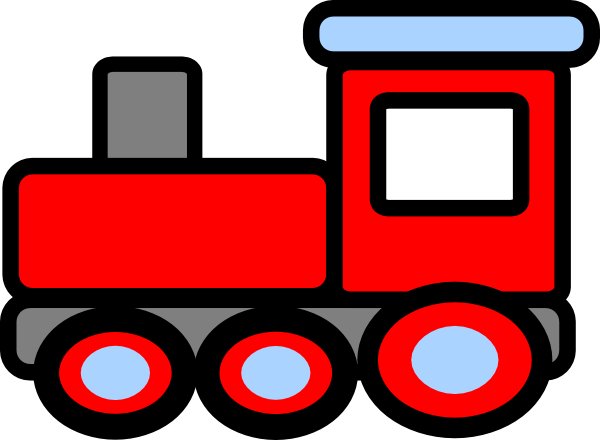 600x440 Train Clip Art