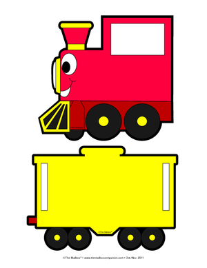 300x389 Train Engine And Caboose Clipart Clipart Panda