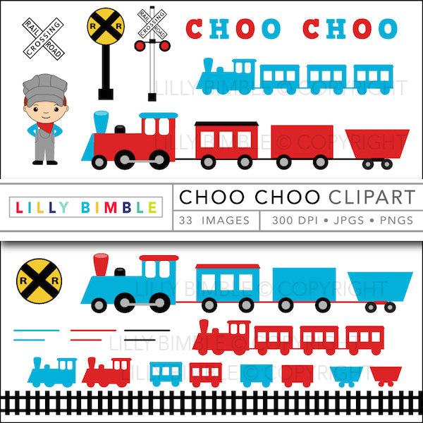 600x600 Train Clipart With Conductor Locomotive Caboose Cute Boy