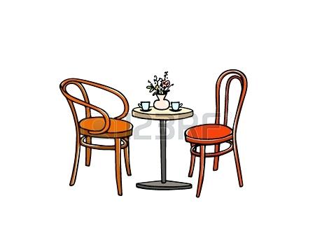 450x360 Patio Table Clip Art Cafe Furniture Illustration Patio Table
