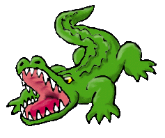 237x198 Clip Art Alligator Clipartlook