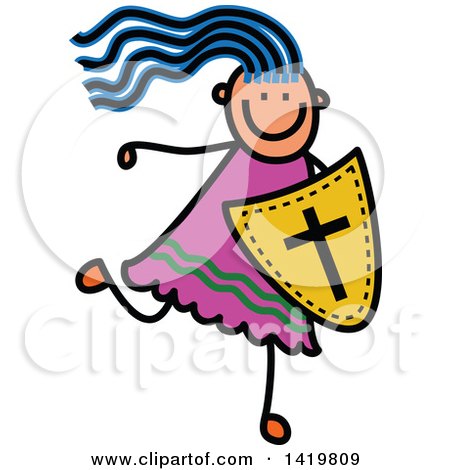 450x470 Royalty Free (Rf) Clipart Illustration Of Marynd Joseph