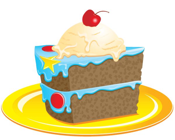 600x482 Art Cake Birthday Cake Clipart 4 Cakes
