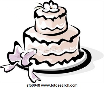 350x299 Clipart Wedding Cake