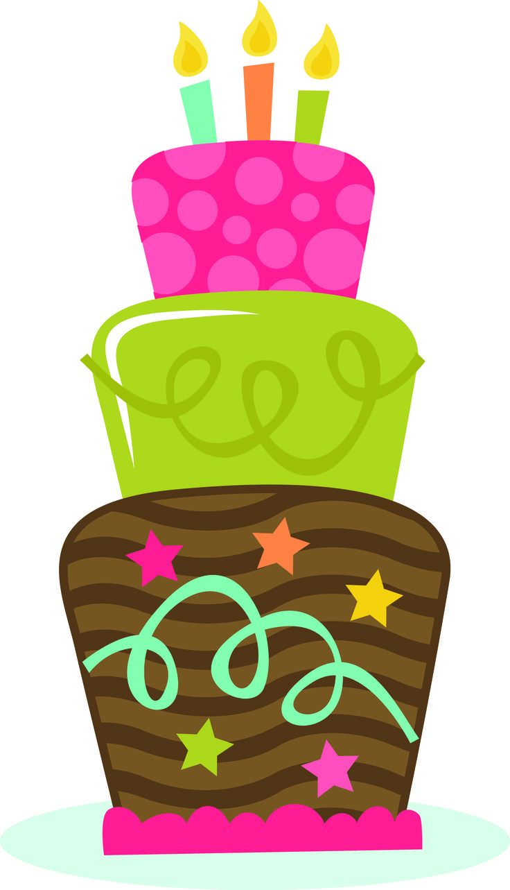 736x1283 Happy Birthday Cake Clipart Desktop Backgrounds