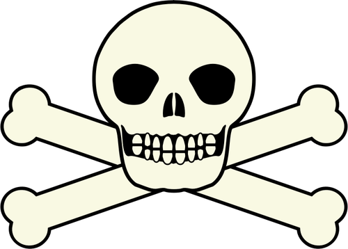 500x358 Traditional Pirates Flag Skull Vector Clip Art Public Domain Vectors