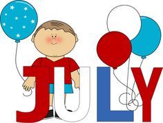 236x179 Free Month Clip Art Red White And Blue July Clip Art Image