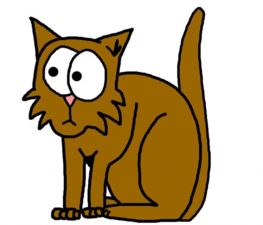 840x720 Cartoon Cat Clipart 4410534
