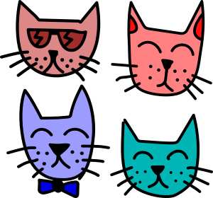 300x280 Free Cat Clipart Png, Cat Icons