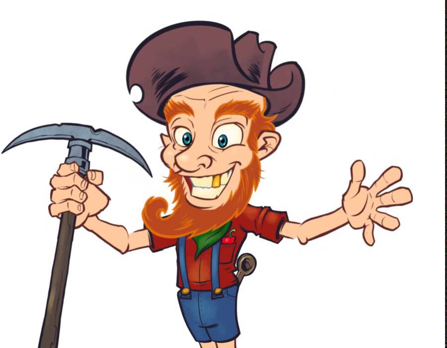 900x702 Prospector Cartoon Character Animation