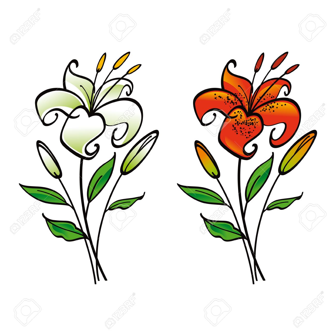 1300x1300 Clip Art Clip Art Lily