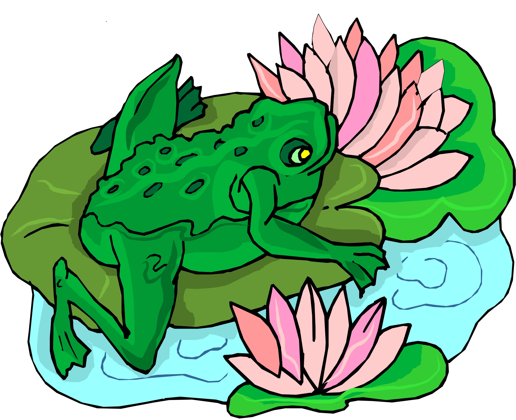 1777x1447 Lily Clipart Cartoon