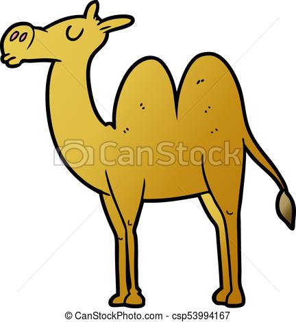 432x470 Cartoon Camel Clip Art Vector