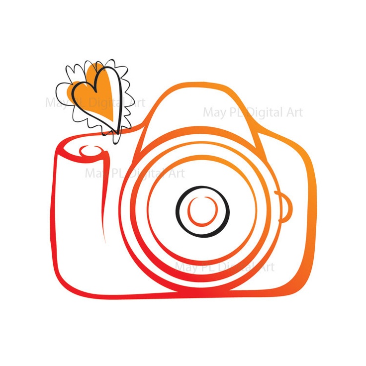 736x736 Photography Clipart Camera Logo