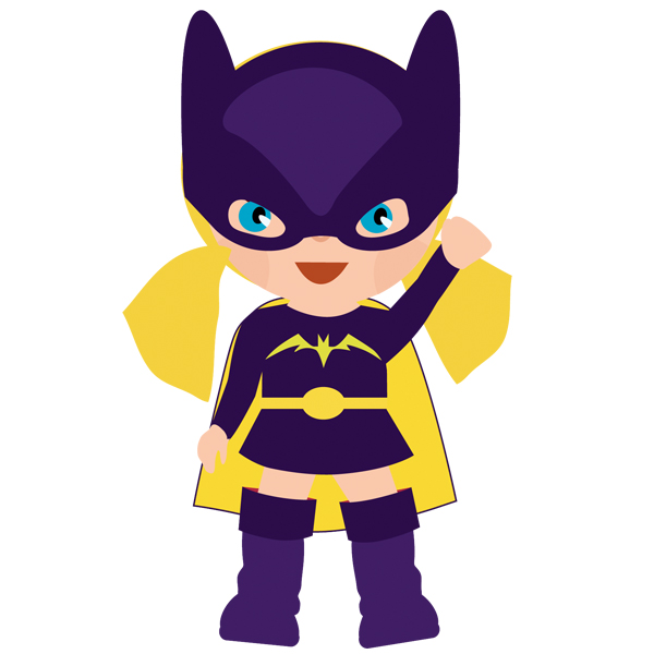 600x600 Batgirl Clipart Printable Pink Free Collection Download