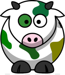 260x300 Cattle Cartoon Drawing Clip Art