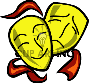 312x289 Eps 5 Drama Masks.gif Clip Art Clipart Panda