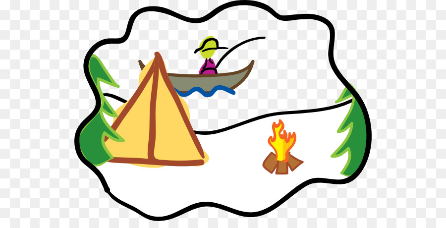 900x460 Camping Campsite Summer Camp Clip Art